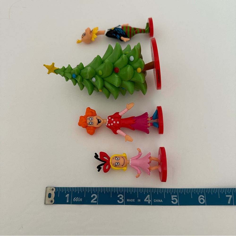 Dr. Seuss The Grinch Who Stole Christmas figure set figures or cake toppers - Picture 16 of 16